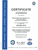 RPI is an ISO 9001 certified company.