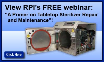 View RPI's Free Webinar on Tabletop Sterilizers!