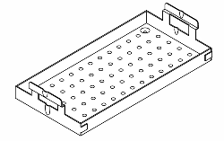 RPI Part #PCT141 - INSTRUMENT TRAY (LARGE)