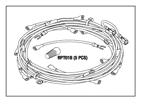 RPI Part #TUH044 - WIRE HARNESS